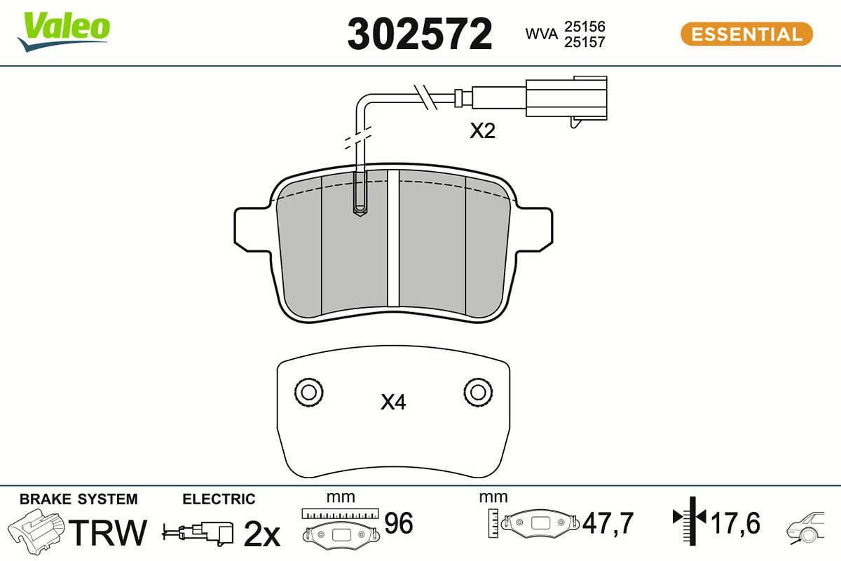 BRAKE PADS FIRST ALFA ROMEO GIULIETTA RR